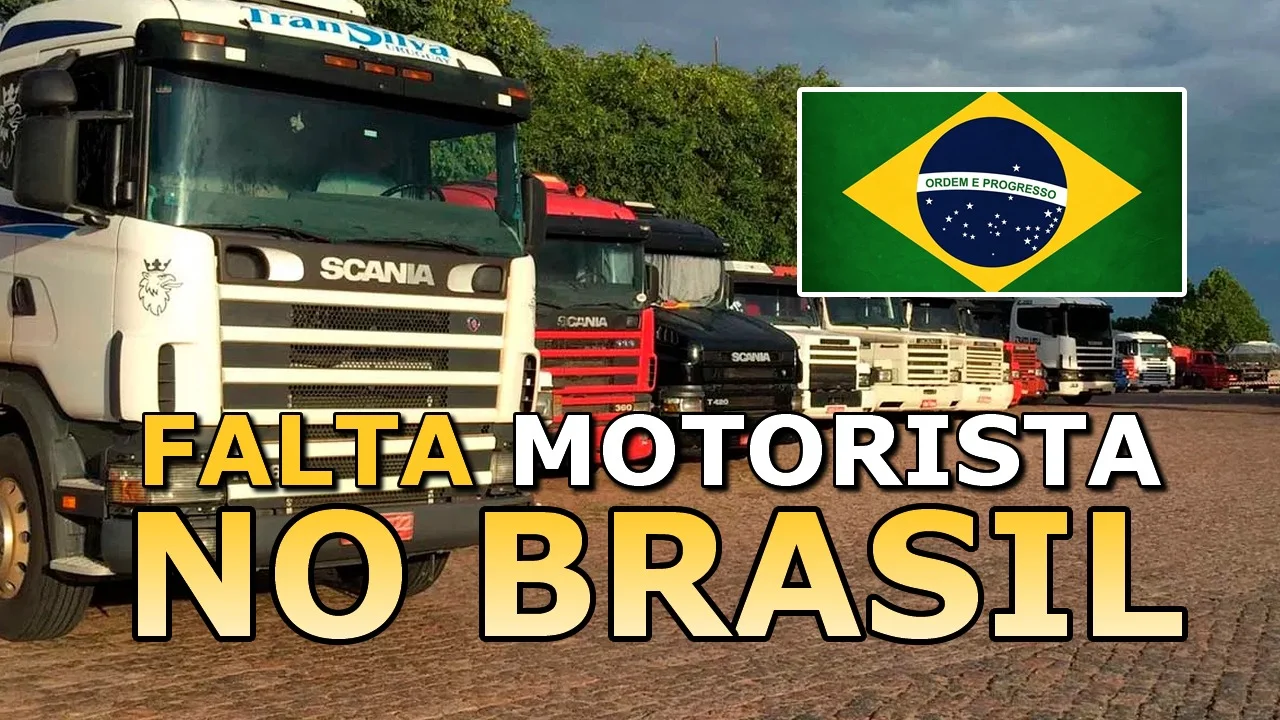 Entenda os motivos da falta de caminhoneiro no Brasil
