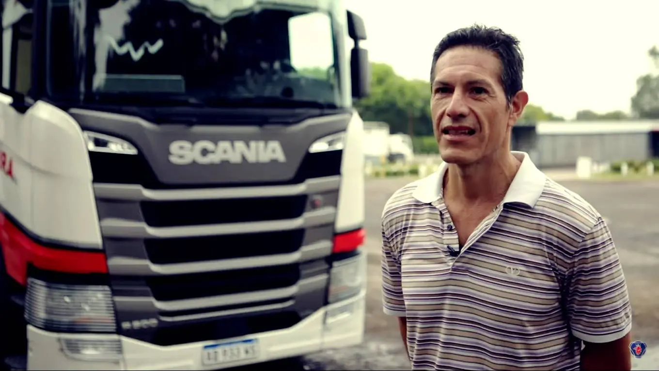 Treinamento Scania ajuda a empresa Germo Logistiek a economizar combustível e reduzir as emissões CO2