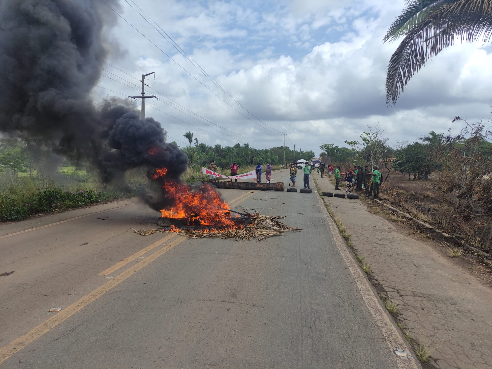 Manifestações indígenas bloqueiam estradas no Maranhão
