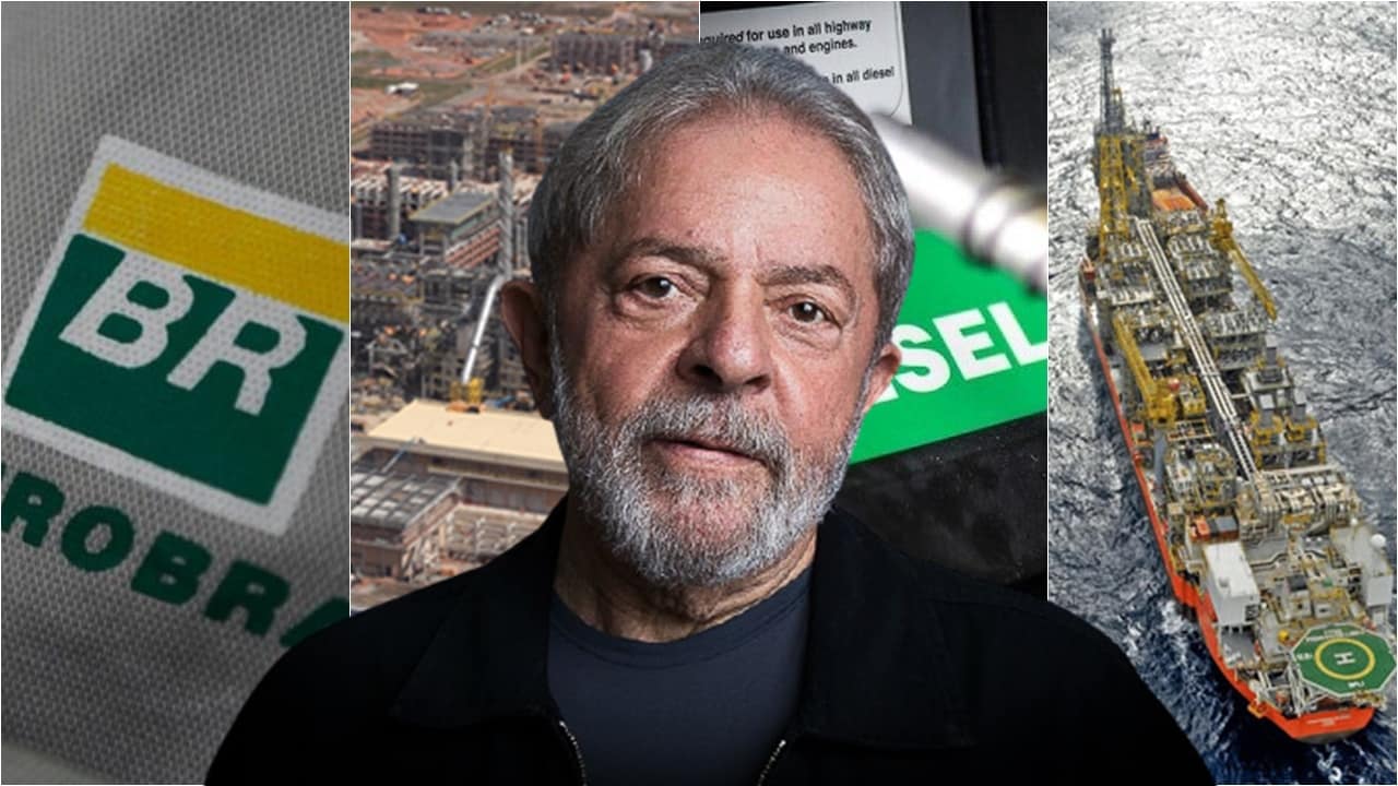 Lula dá alfinetada e diz que a Petrobras aumenta os preços para pagar acionistas nos EUA