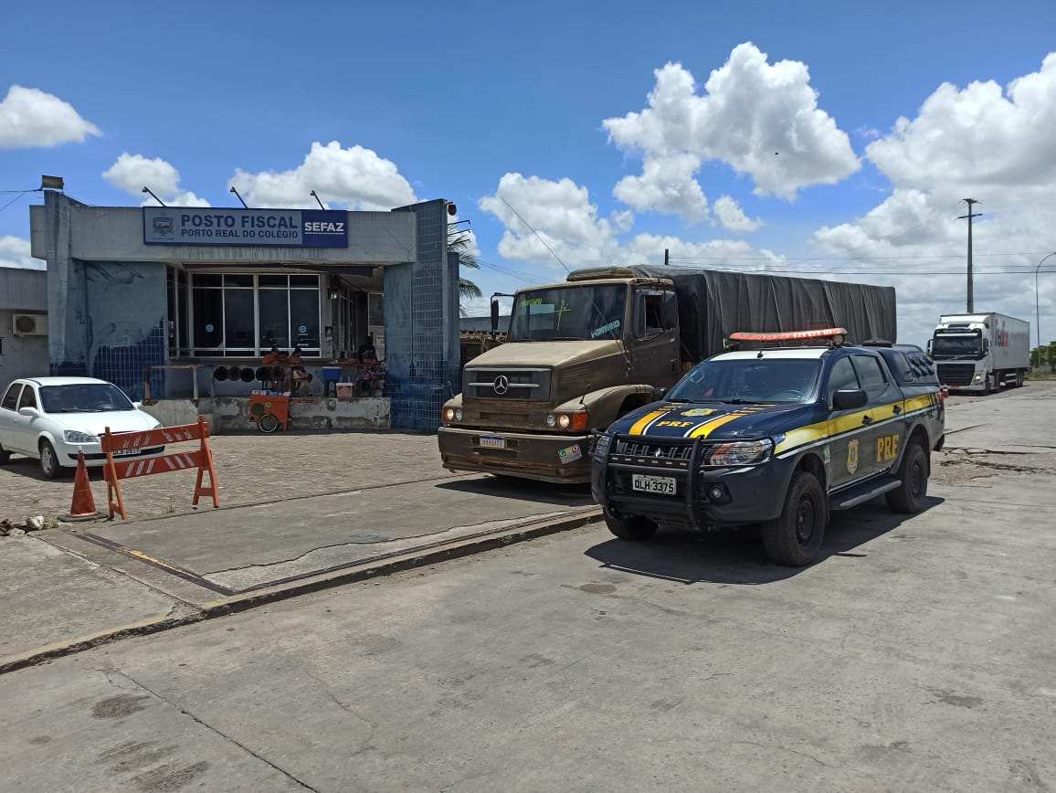 Em Alagoas caminhoneiro é preso por transportar produtos sem Nota Fiscal