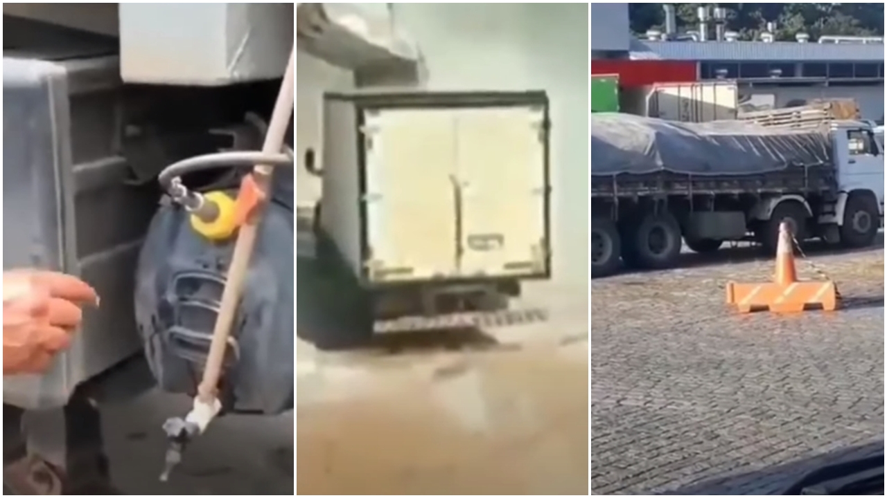 Veja vídeo engraçado de gambiarras com caminhões