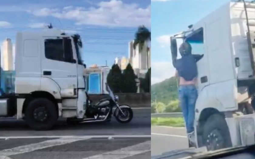 Motorista de caminhão que arrastou moto por 32 km na BR-101 vai a júri popular