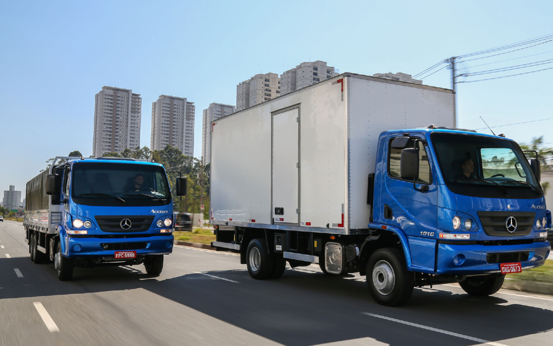 Marca de 80.000 caminhões é superada pela Mercedes-Benz