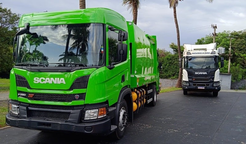 Com alta no diesel Scania sai na frente com caminhões sustentáveis