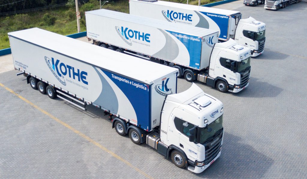 Kothe transportes está com vagas abertas para caminhoneiro