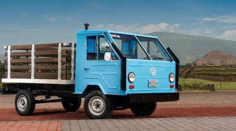 Veja o caminhão VW Hormiga com mecânica de Fusca feito no México