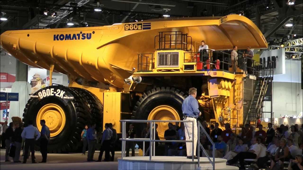 Os 5 maiores caminhões basculantes de mineração do mundo