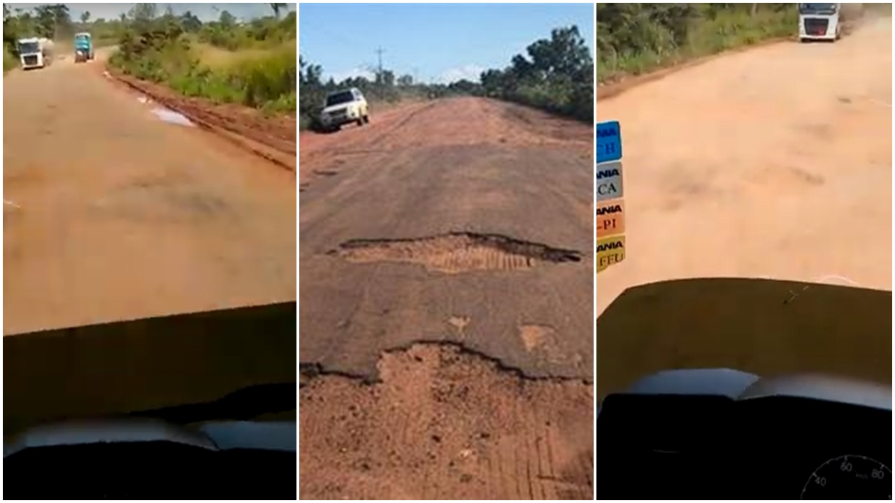 Caminhoneiros estão passando sufoco nas estradas do Maranhão