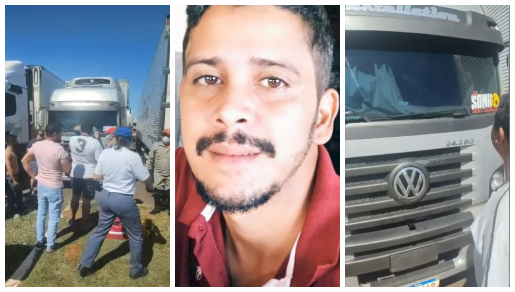 Caminhoneiro é encontrado morto em cabine de caminhão após colega de trabalho chamar para almoçar
