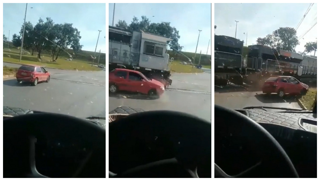Homem que colidiu com trem em Brasília teve mal súbito