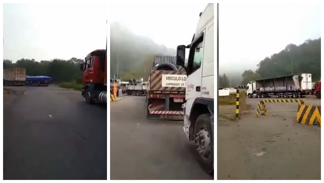Caminhoneiros denunciam empresa após passar 4 dias para carregar caminhão